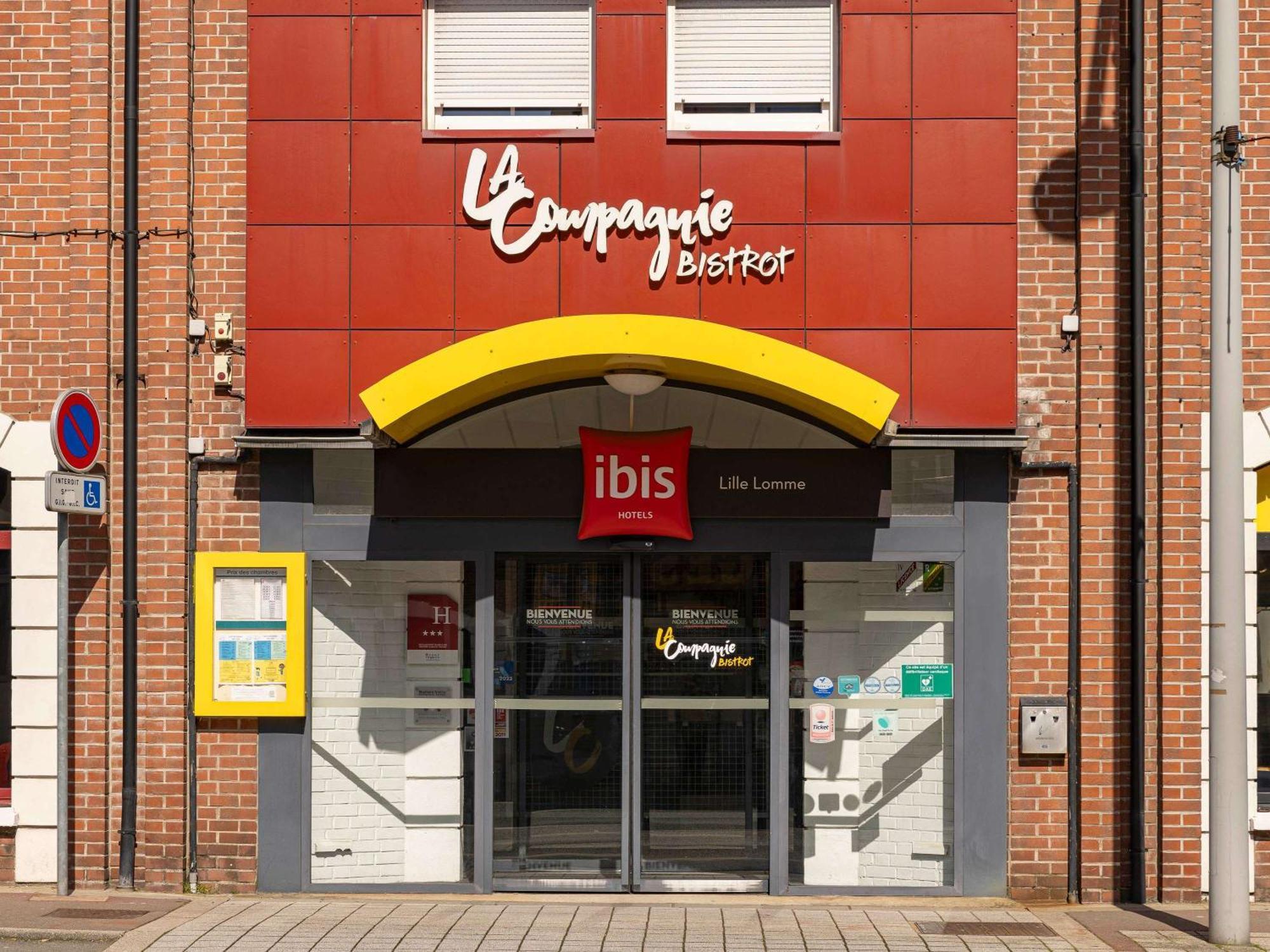 Hotel Ibis Lille Lomme Centre Exterior foto